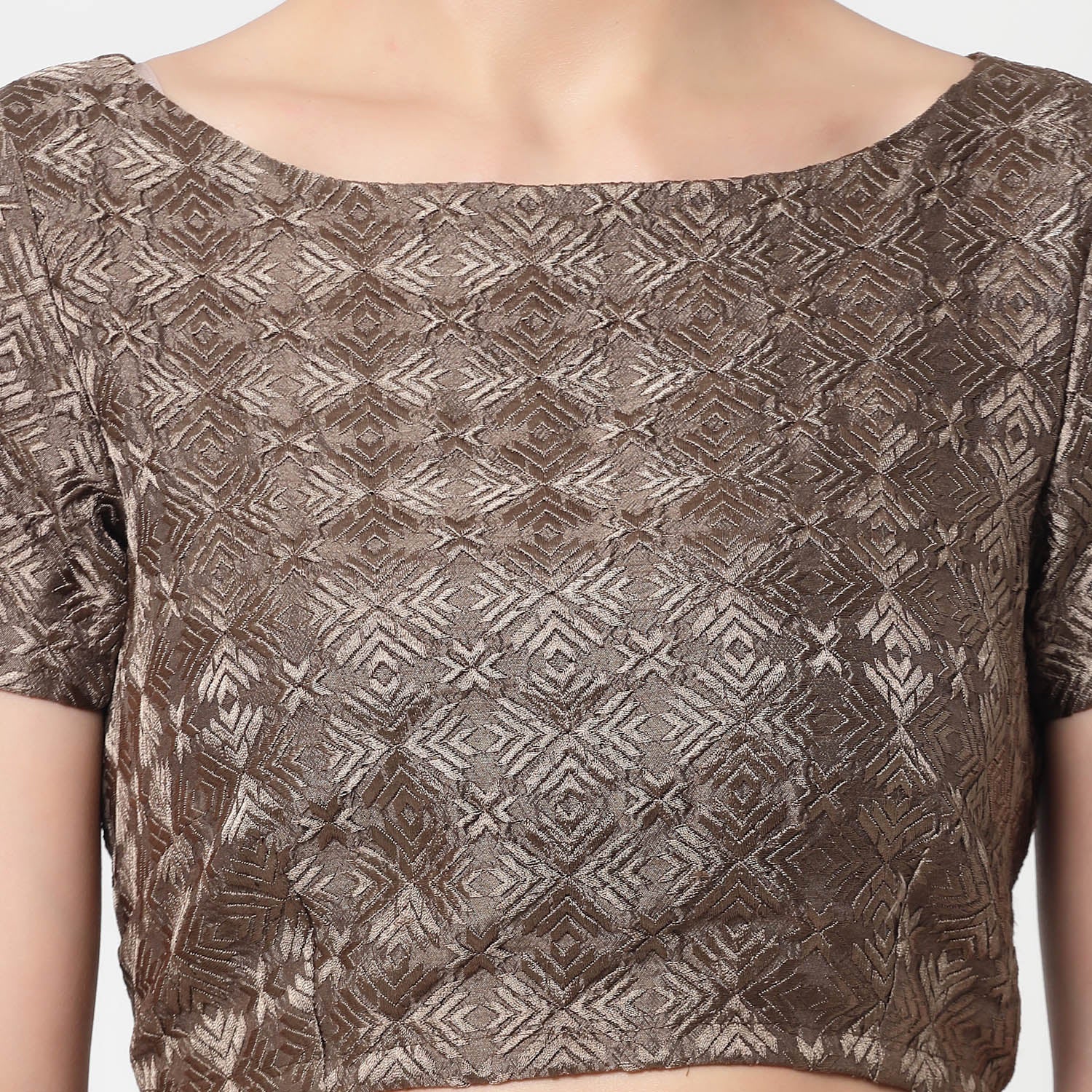 Beige Embroidered Blouse,Complete your workwear saree look with our elegant blouses. Designed for comfort, style, and professionalism.