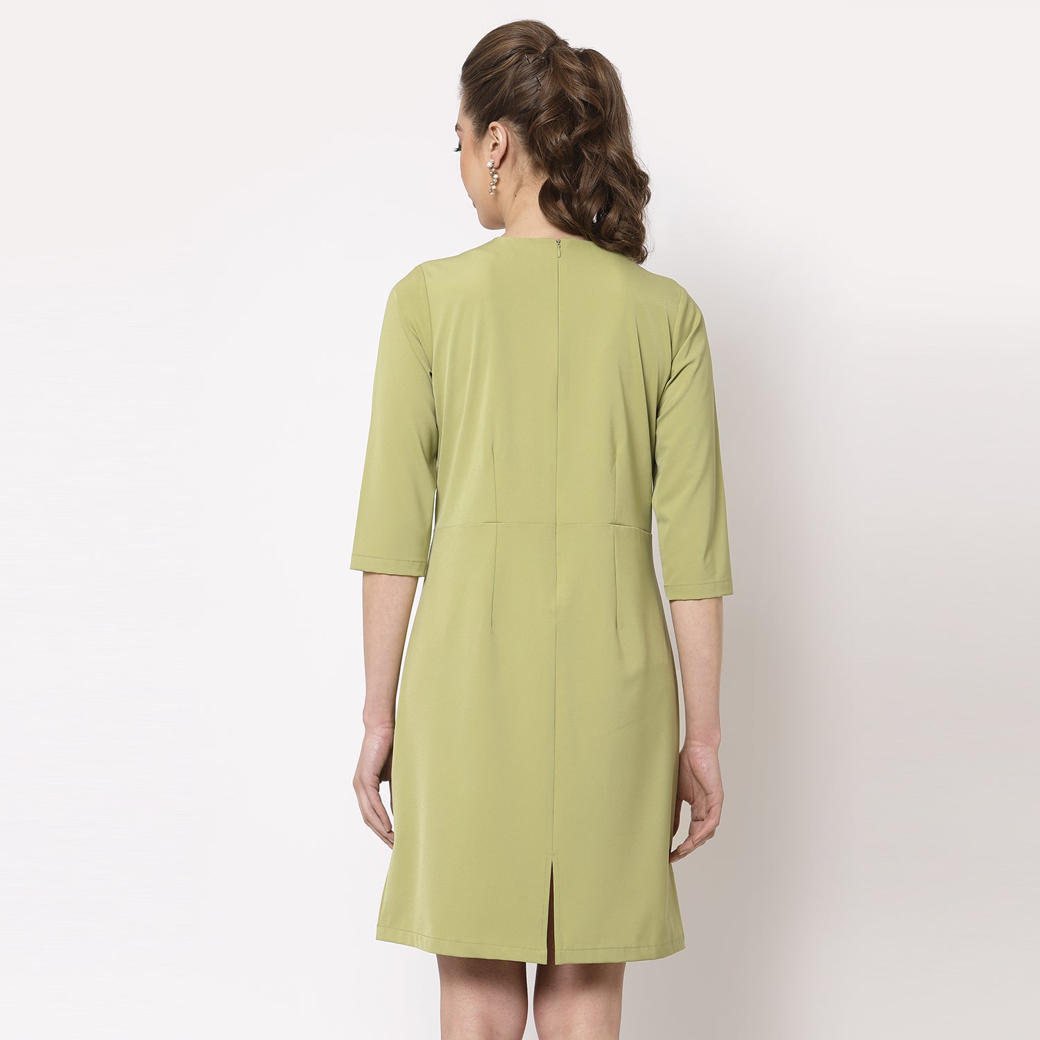 Buy Olive Dart Dresses for Women-1