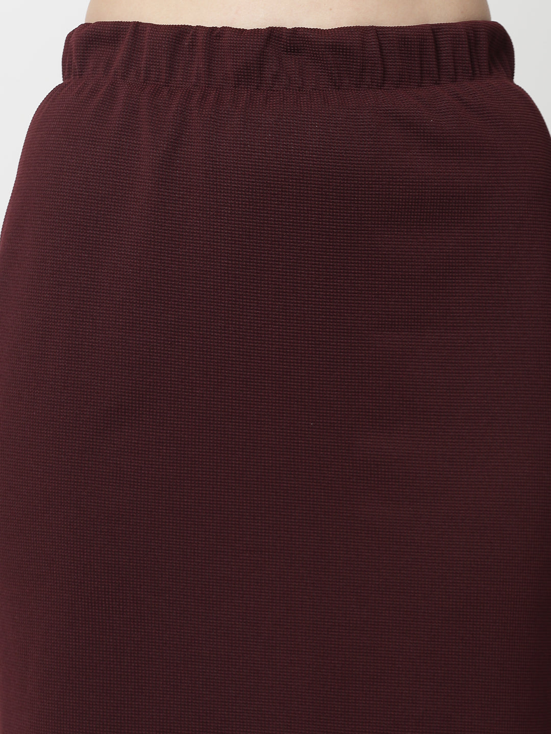 Maroon Lycra Fish Cut Skirt,frocks for women
indian designer skirts?