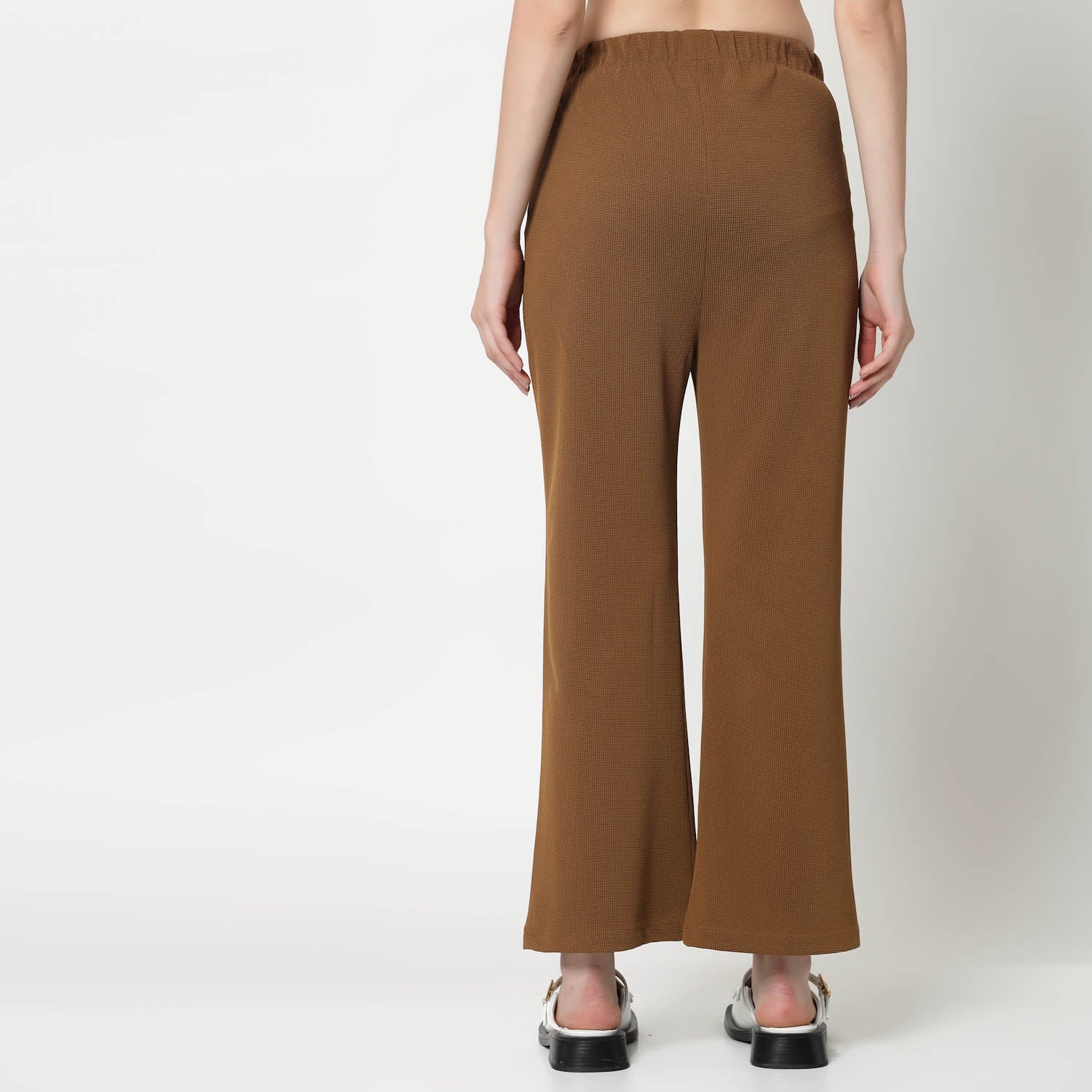Mustard Lycra Bell Bottom Pant, formal pants
loose pants for women