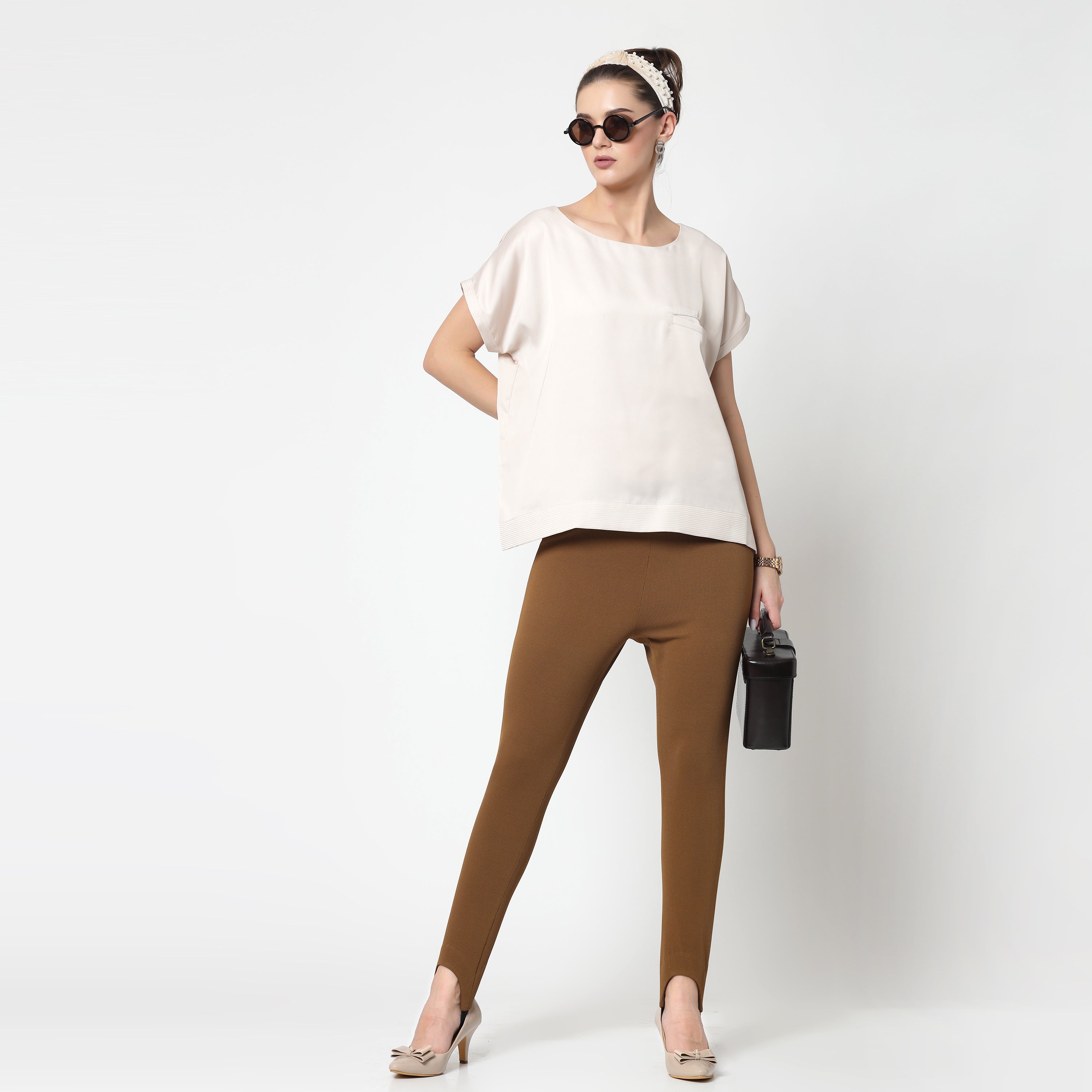 Off White Top With Quilting & Pocket, formal tops for women
tops for women stylish
office dress for women
stylish tops for women