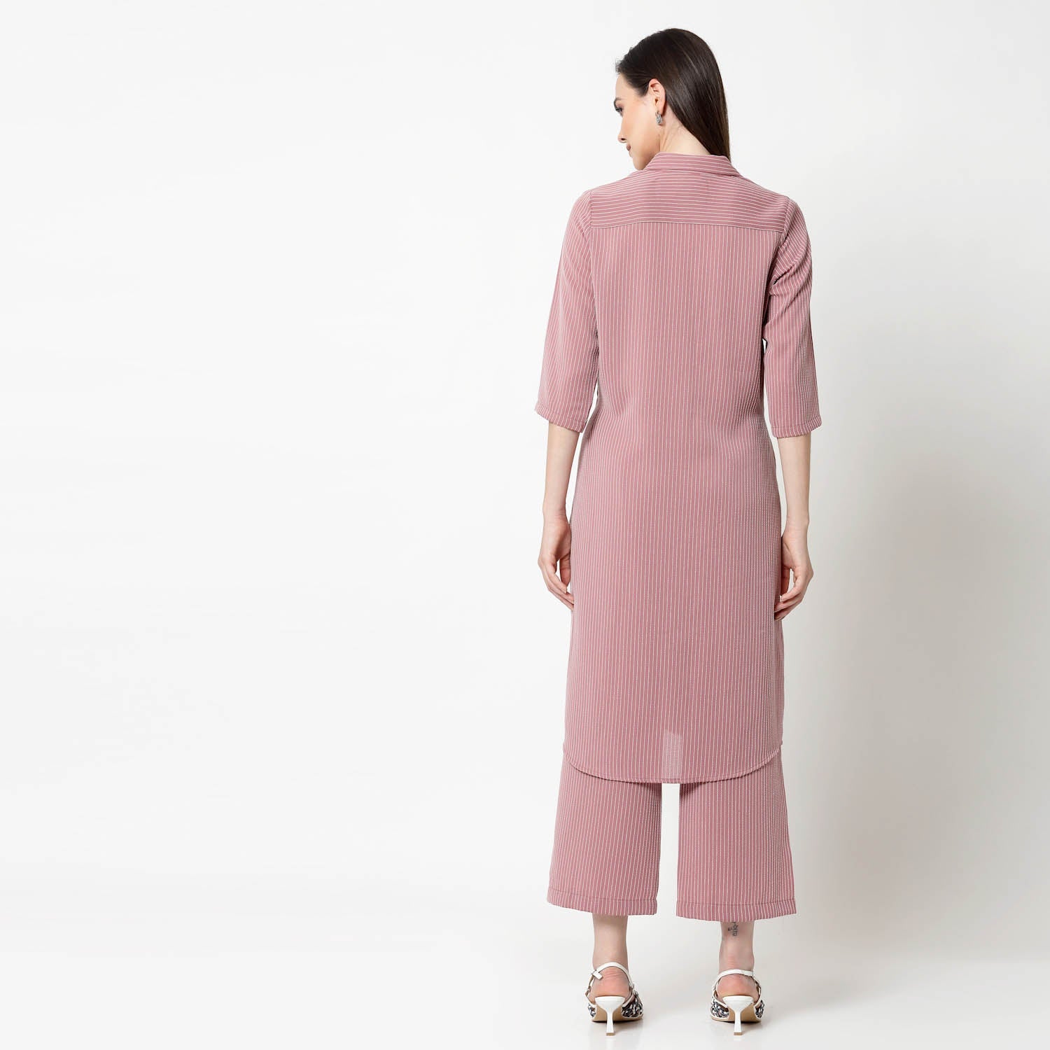 Buy Pink Shirt Tunic for Women -3