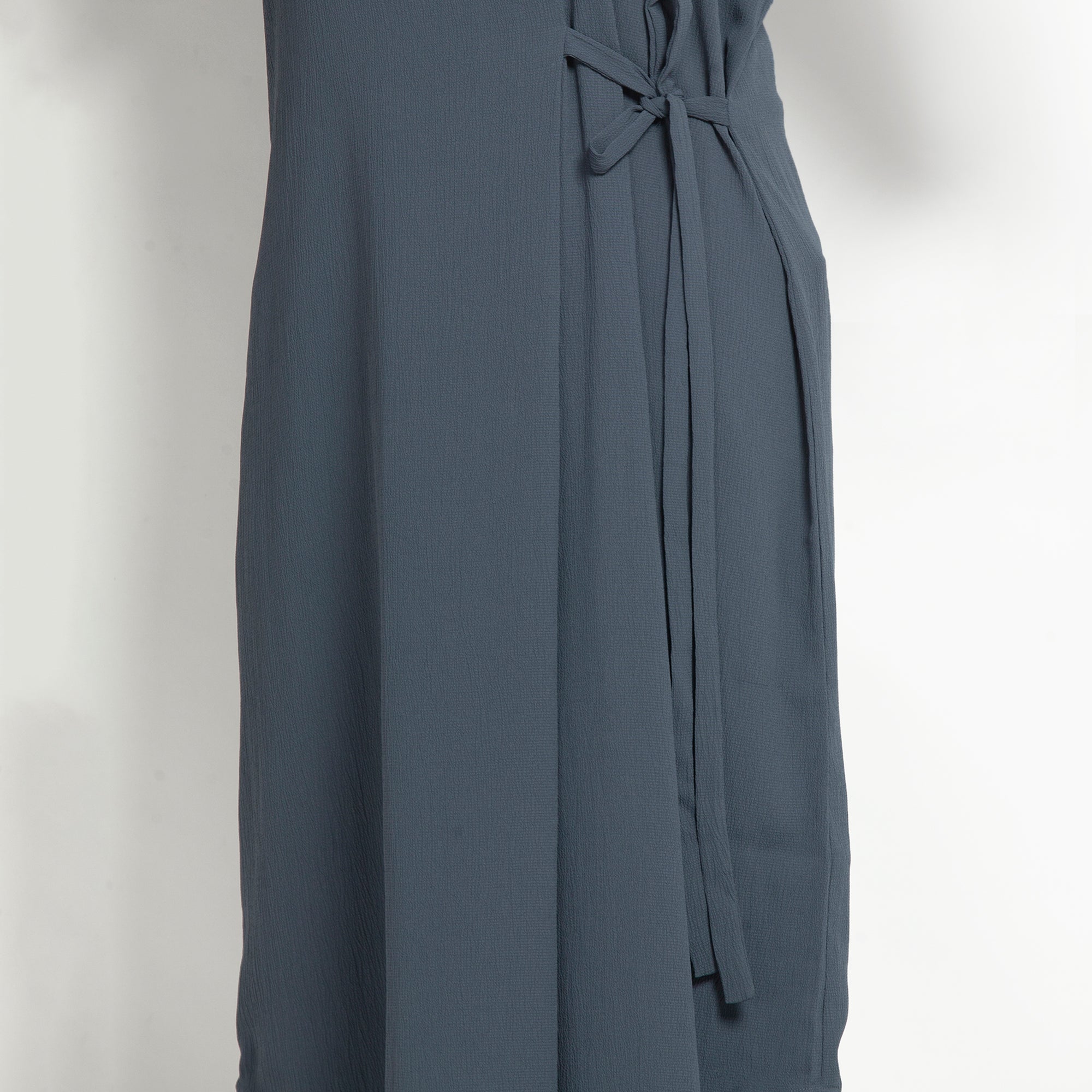 Stone Blue Crepe Tunic for Women-1