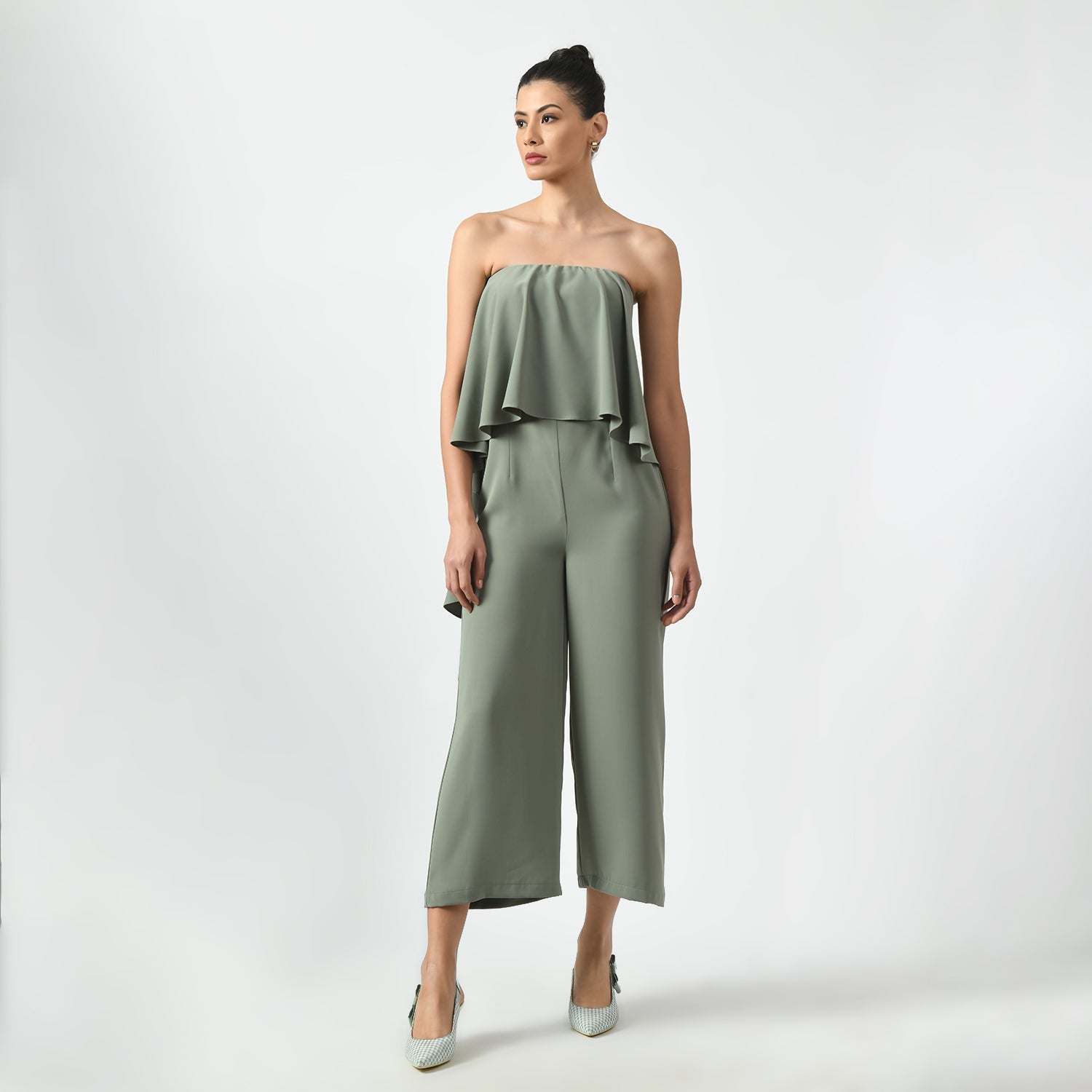 Dusty Green Jumpsuit