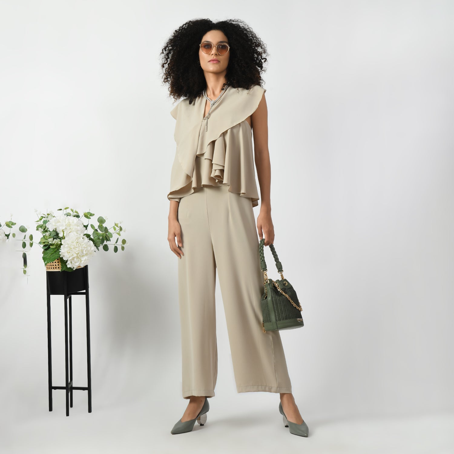 Light Beige Jumpsuit