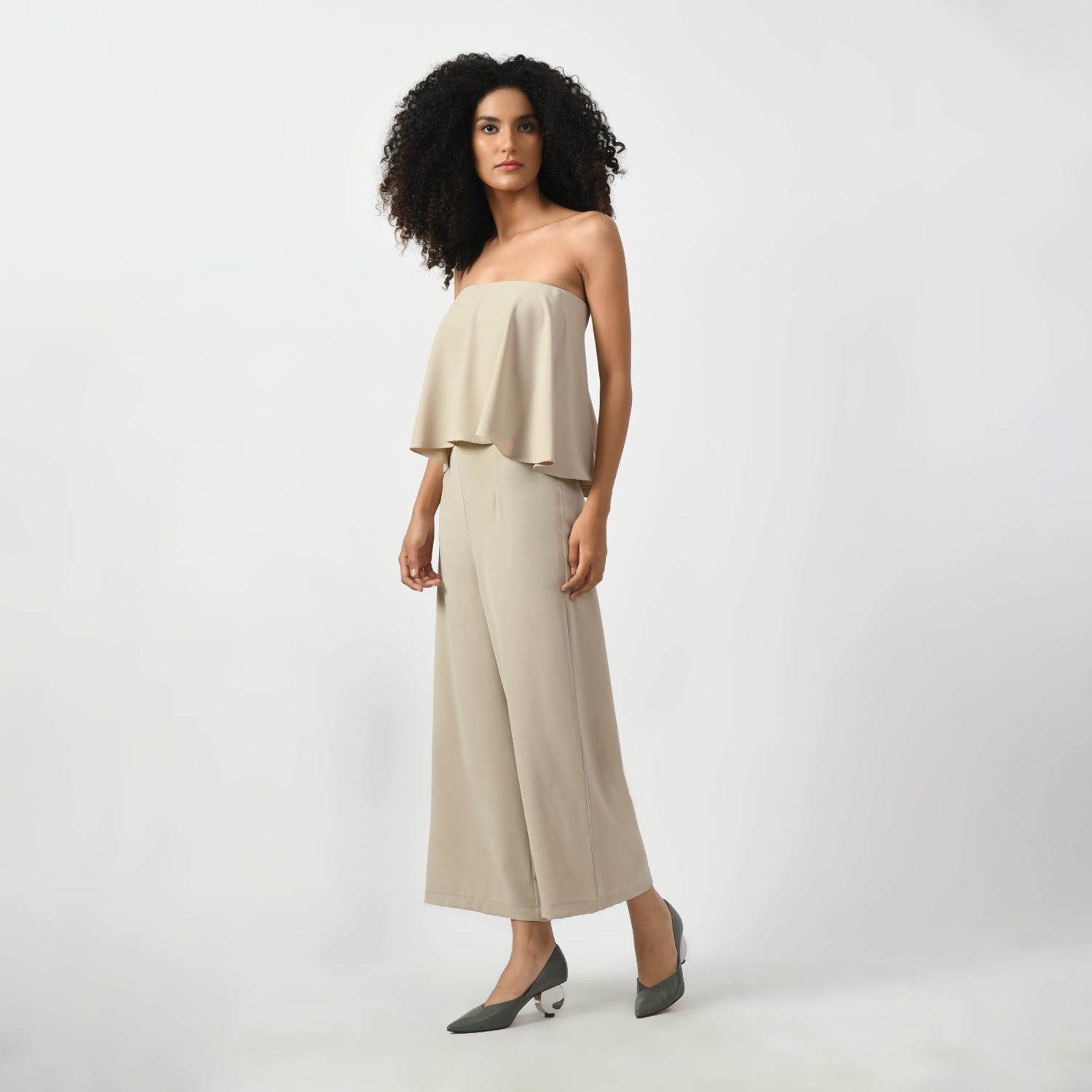 Light Beige Jumpsuit
