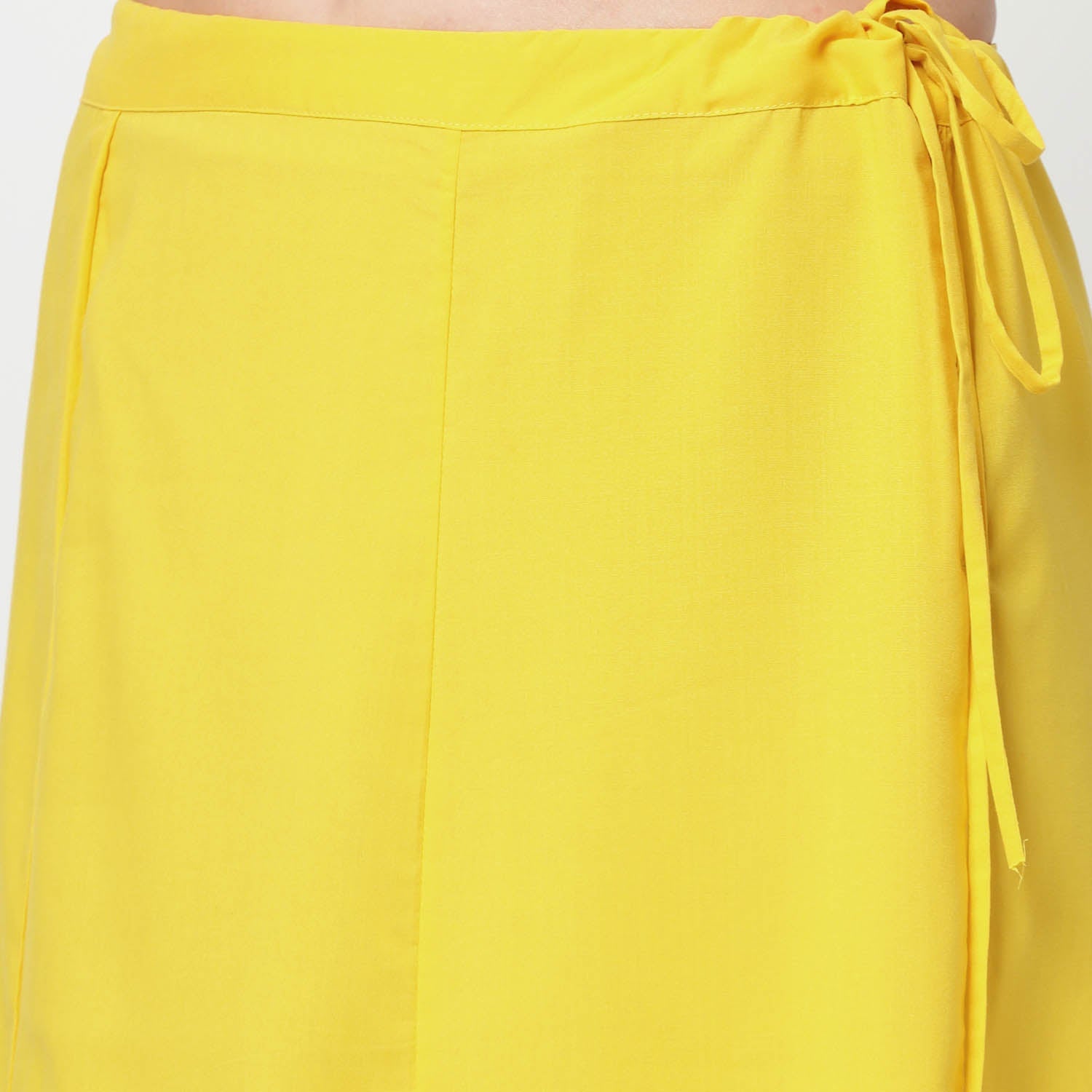 Yellow Petticoat, Comfortable Petticoats for Sarees - Office Ready Essentials