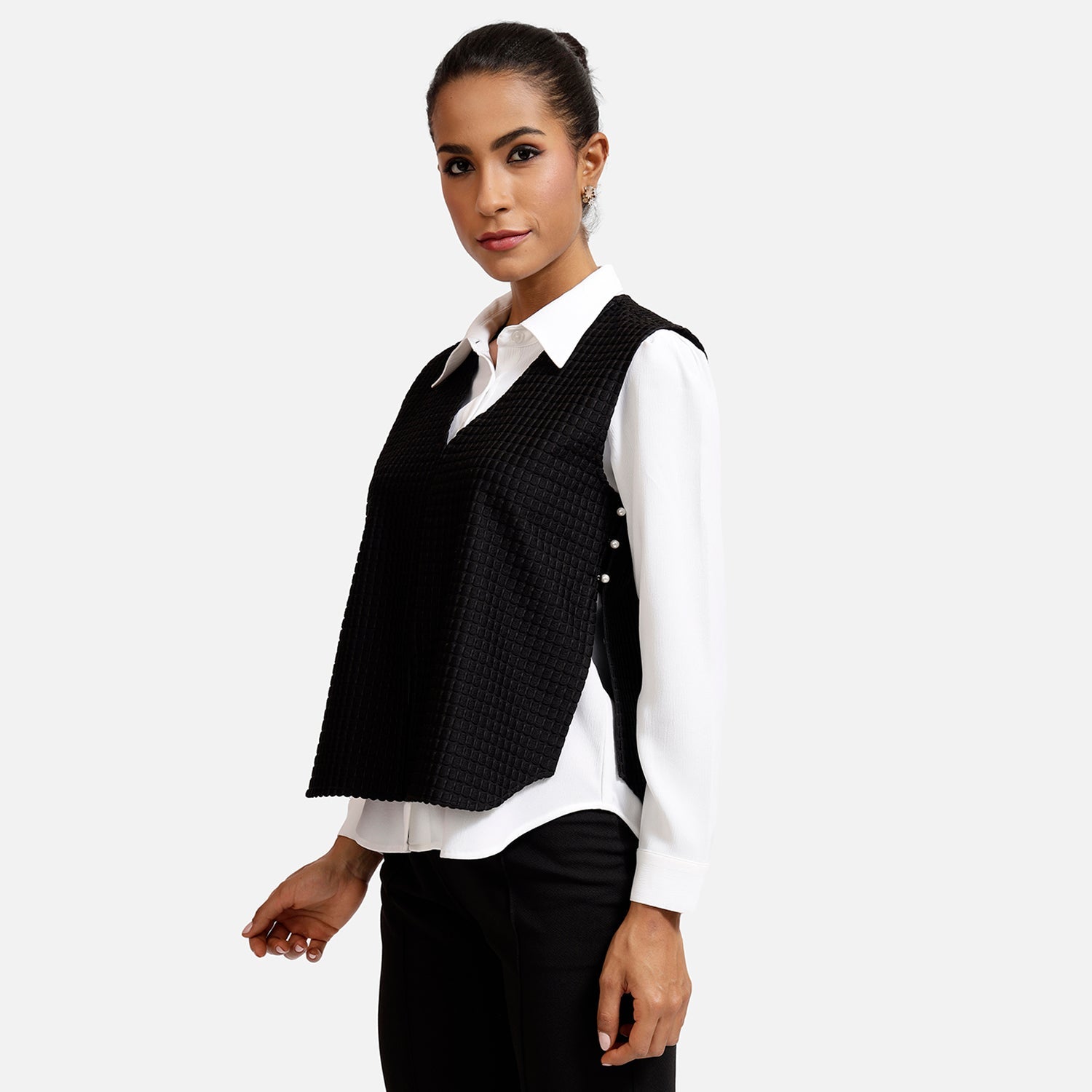Office Wear White Shirt for Women-1