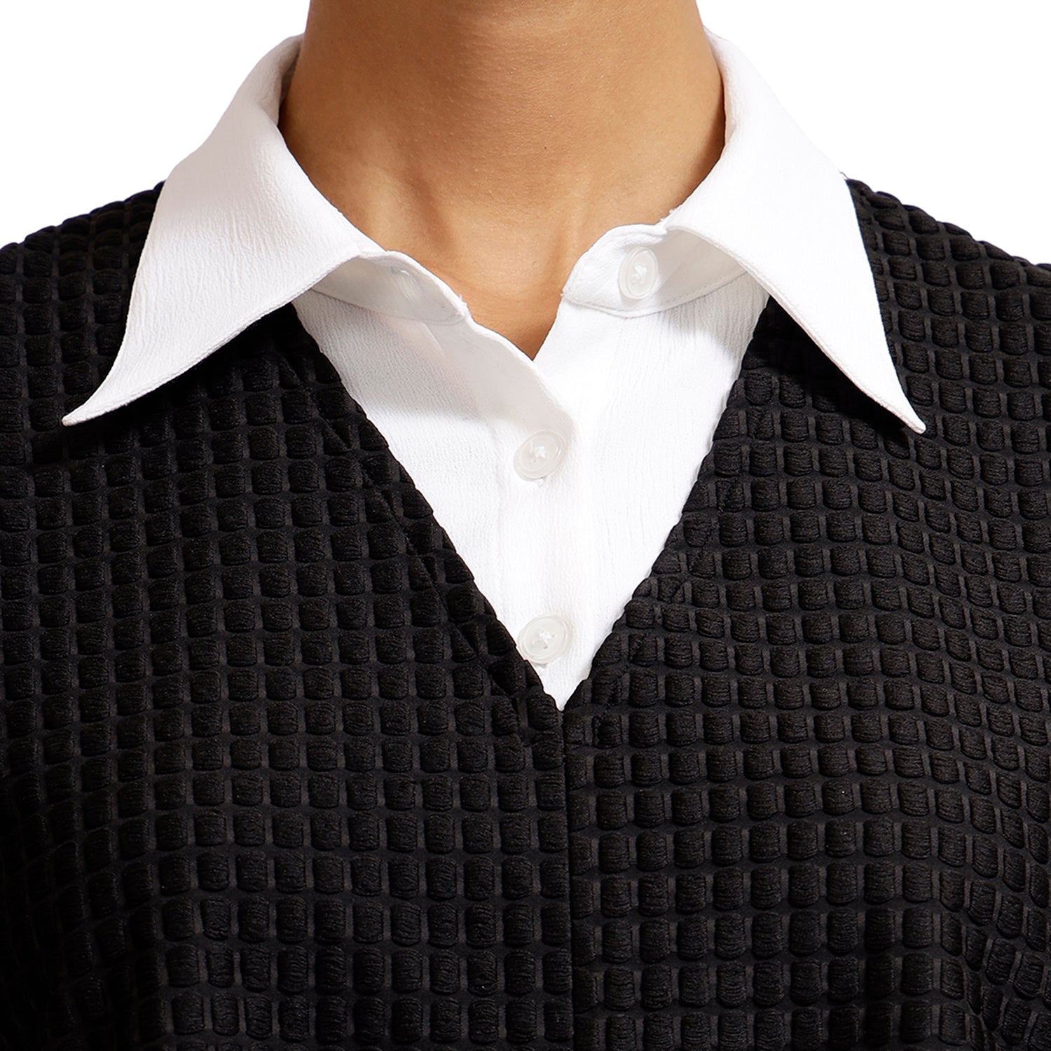 Office Wear White Shirt for Women-3