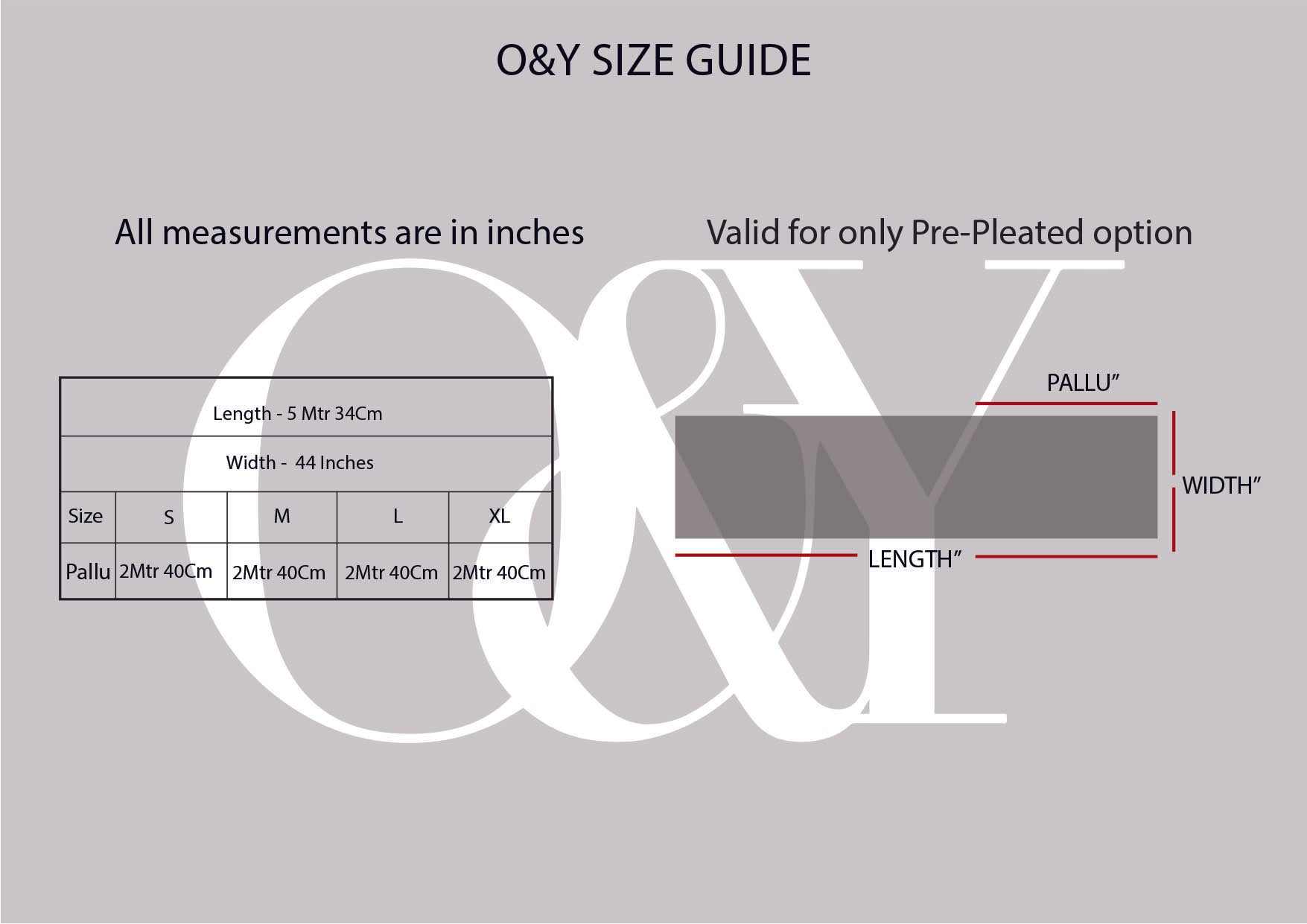 O&Y Print Saree