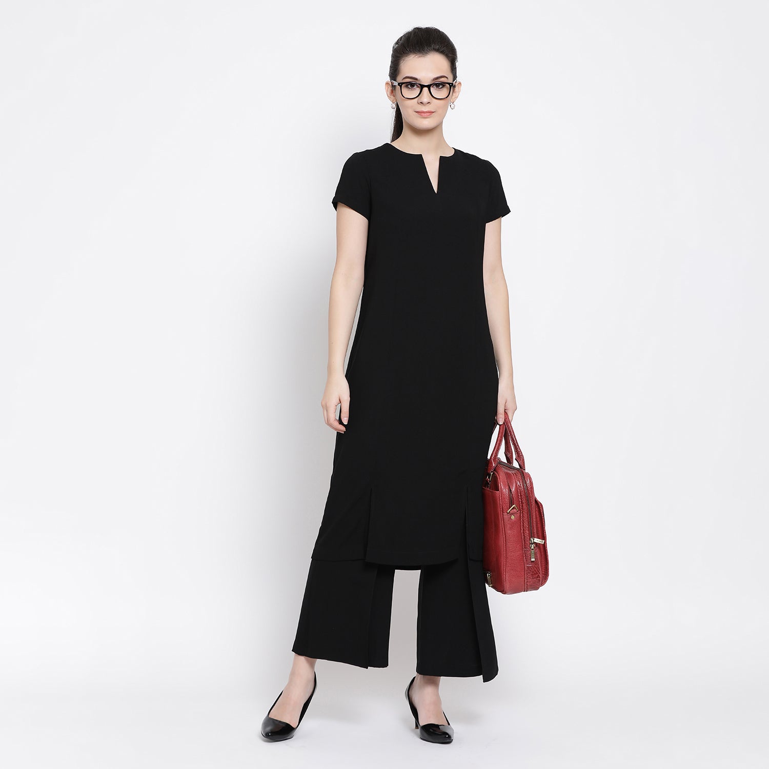 Black Work Wear Dresses for Women
