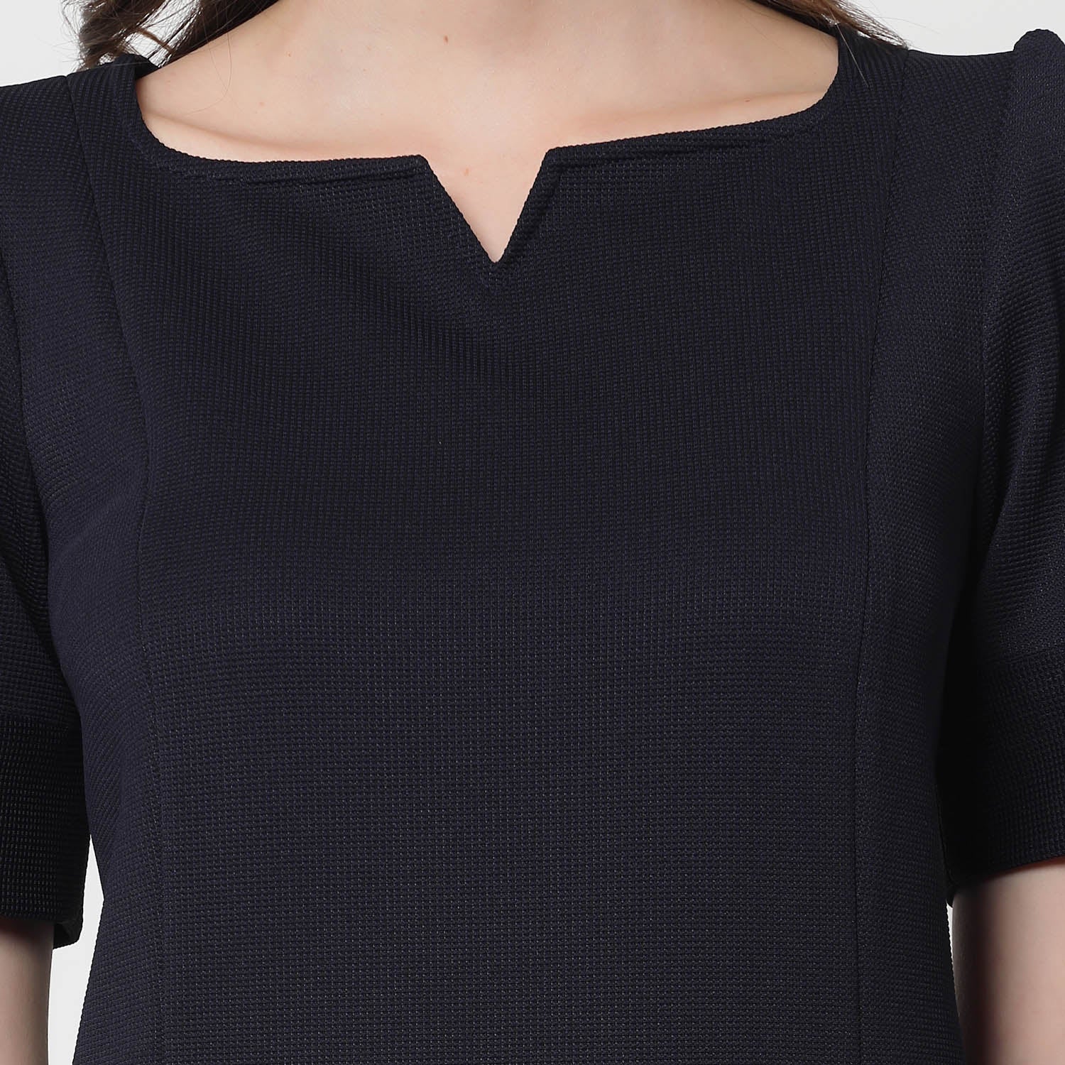Buy Blue Women Dresses for Women Office Wear -5