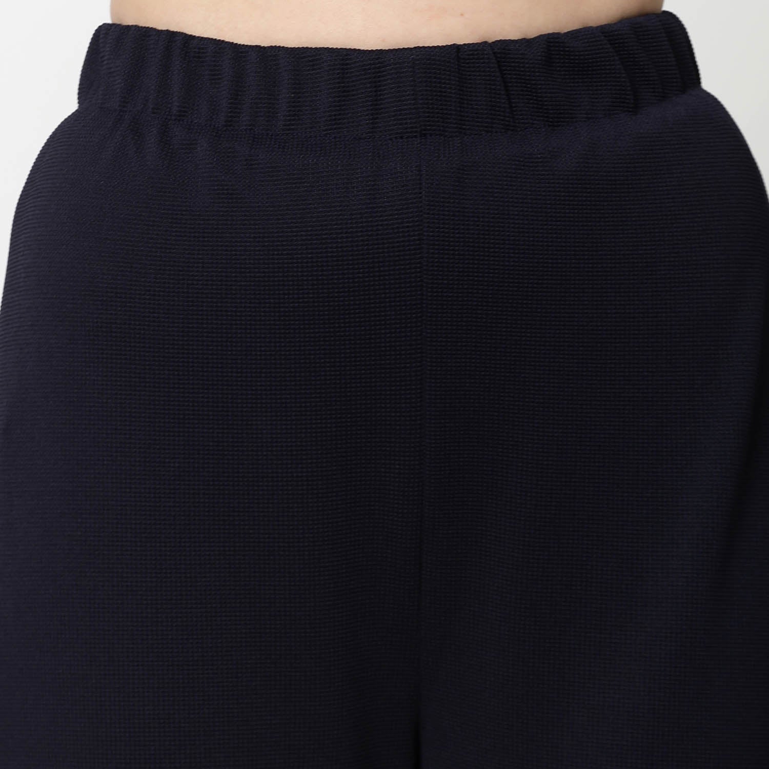 Blue Lycra Bell Bottom Pant, formal pants, loose pants for women	