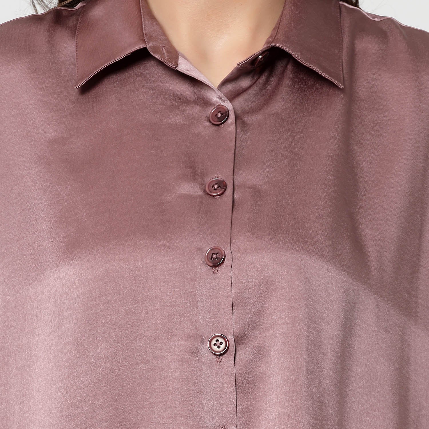 Pink Satin Oversize Long Shirt, womens formal shirts	
cotton shirts for women	
Ofiice shirts for women	