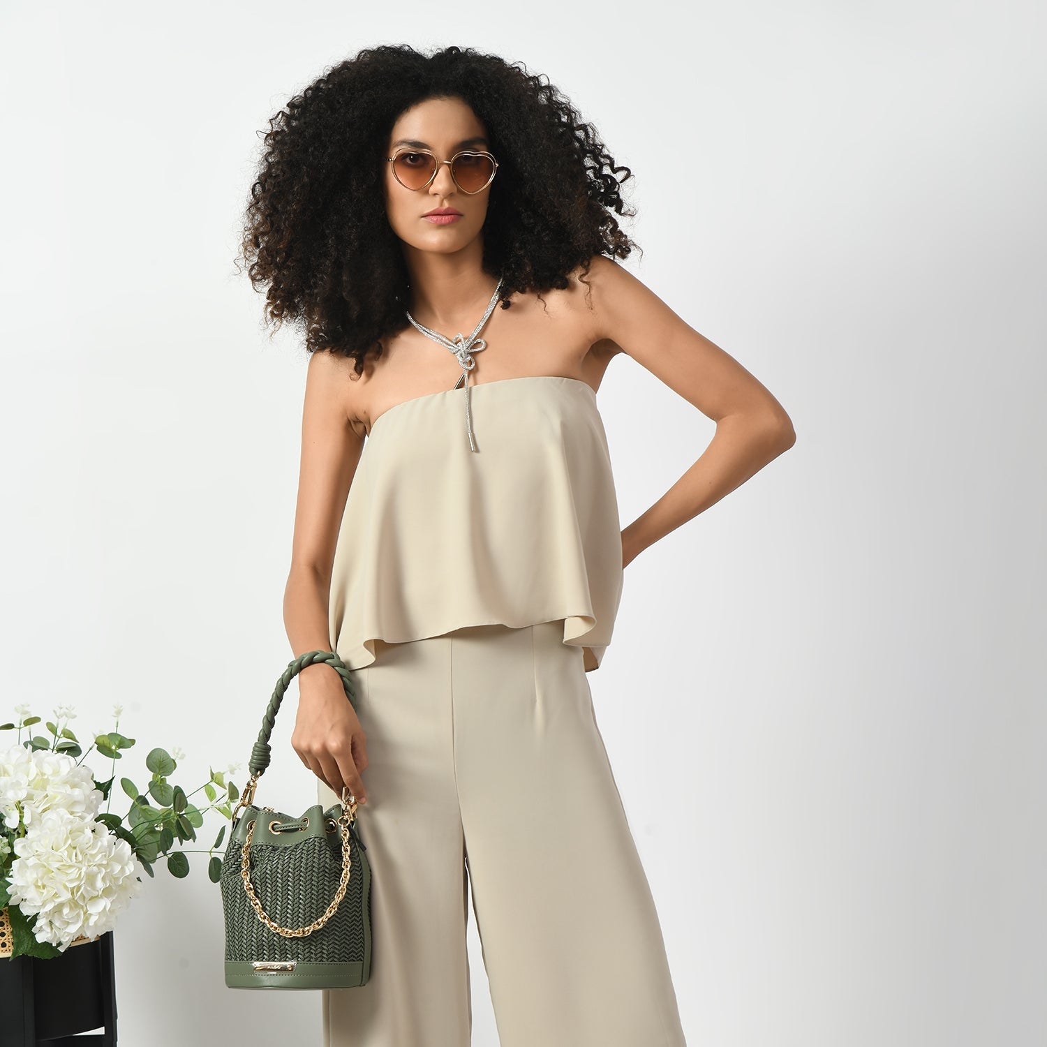 Light Beige Jumpsuit