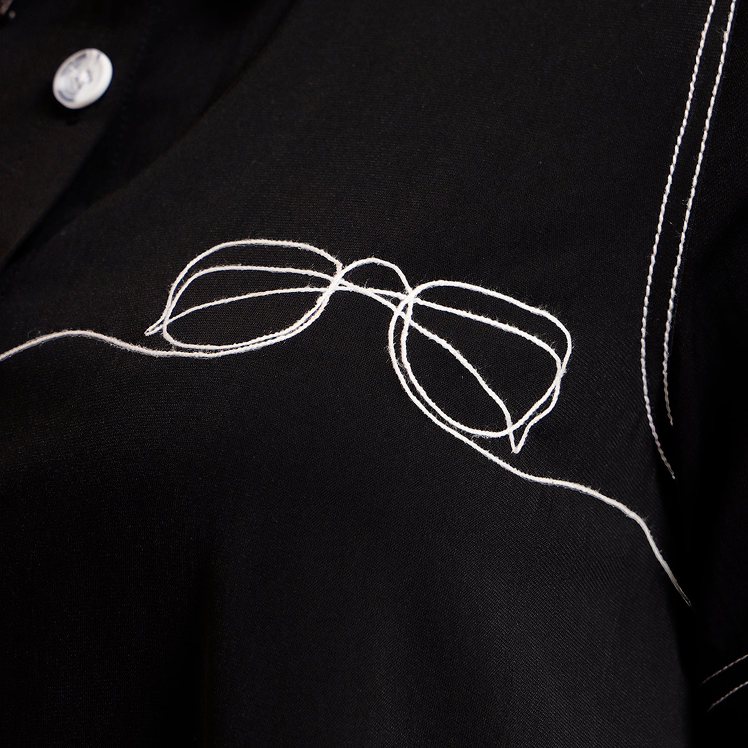 Buy Black Crepe Dresses for Women-5