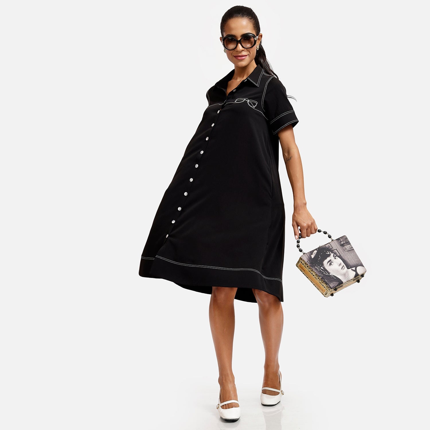Buy Black Crepe Dresses for Women