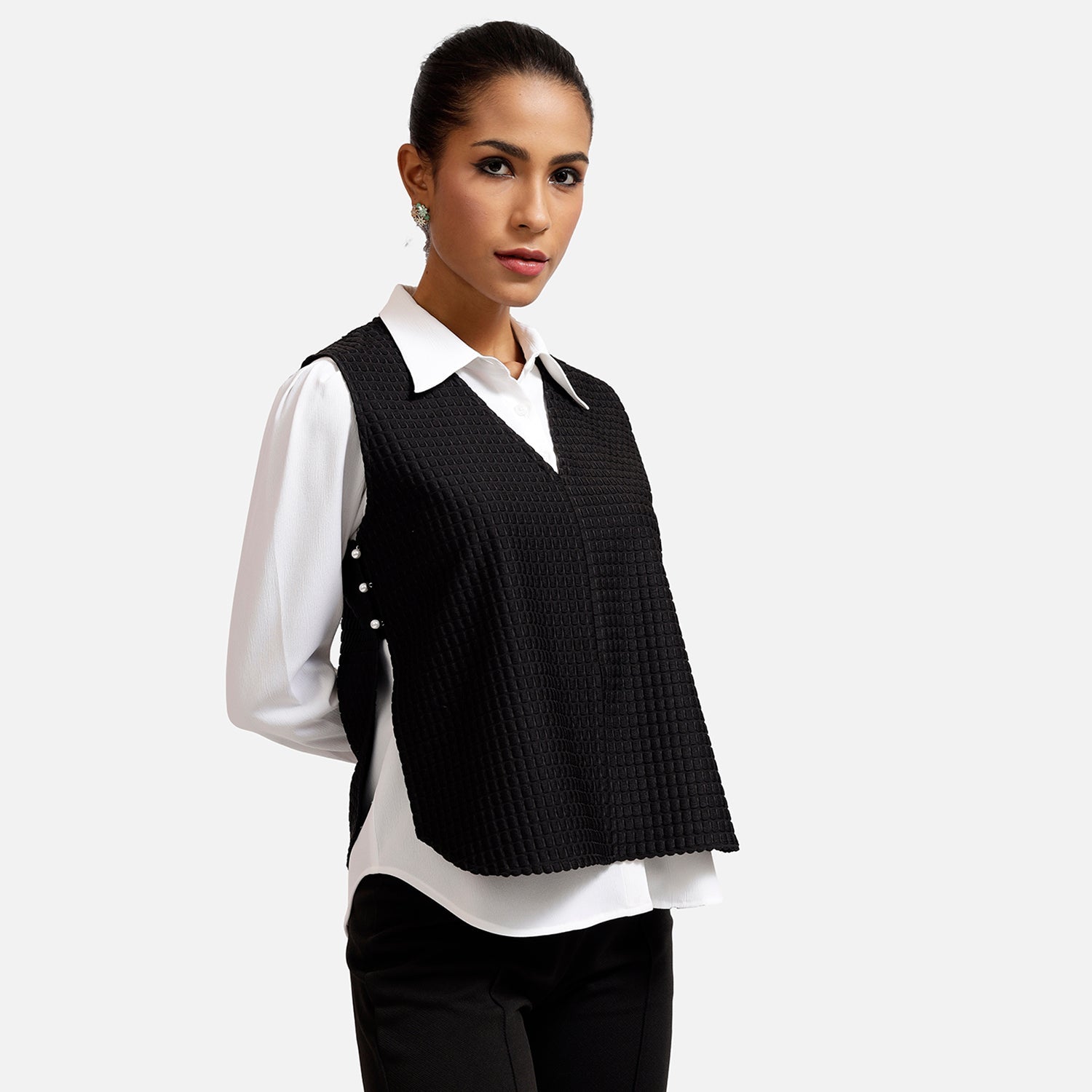 Office Wear White Shirt for Women-2