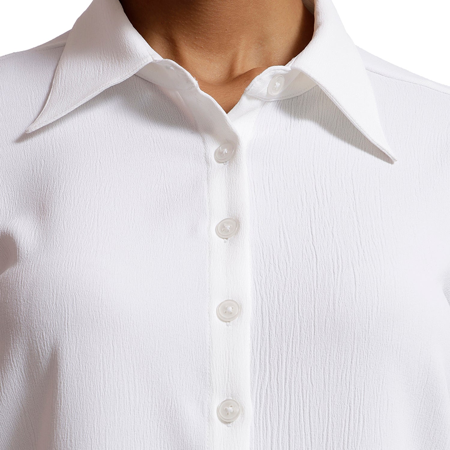 Office Wear White Shirt for Women-7